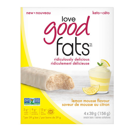 Lemon Mousse 4 Count by Love Good Fats