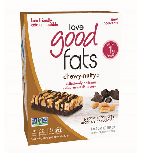 Peanut Chocolatey 4 Count by Love Good Fats