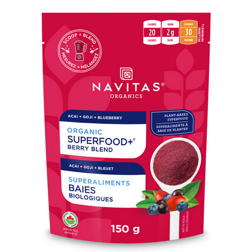 Superfood + Berry Blend 150 Grams by Navitas Organics