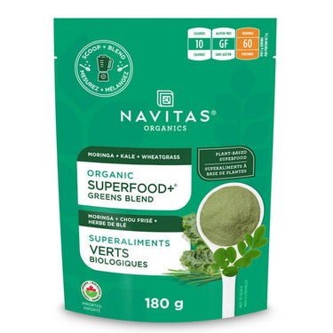 Navitas Organics, Superfood+ Greens Blend, 179 Grams