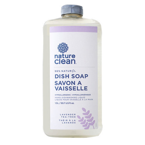 Dishwashing Liquid Fragrance Free 1.5 Litre by Nature Clean