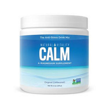 Natural Calm Magnesium Plain 226 Grams by Natural Calm