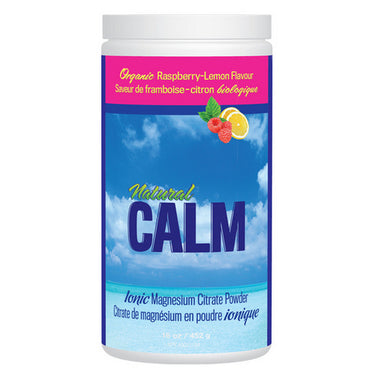 Natural Calm, Natural Calm Magnesium Rasp Lemon, 452 Grams