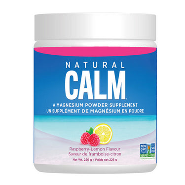 Natural Calm Magnesium Rasp Lemon 226 Grams by Natural Calm