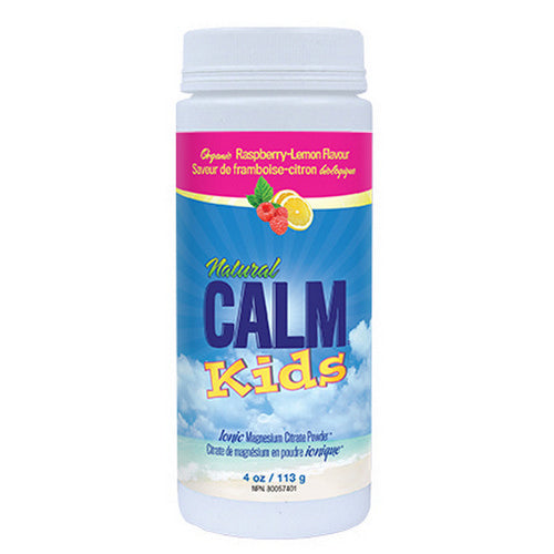 Natural Calm Kids Calm Rasp Lemon 113 Grams by Natural Calm