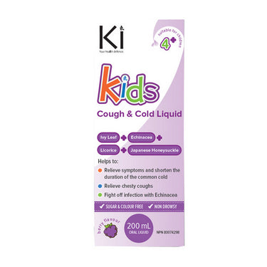 Ki Kids Cough & Cold Liquid 200 Ml by Martin & Pleasance North America