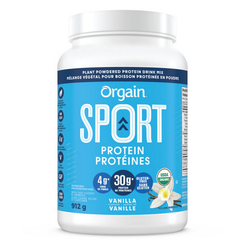 Organic Sport Protein Vanilla 912 Grams by Orgain Inc.