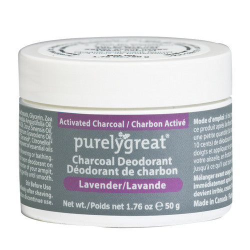 Activated Charcoal Lavender 50 Grams by Purelygreat