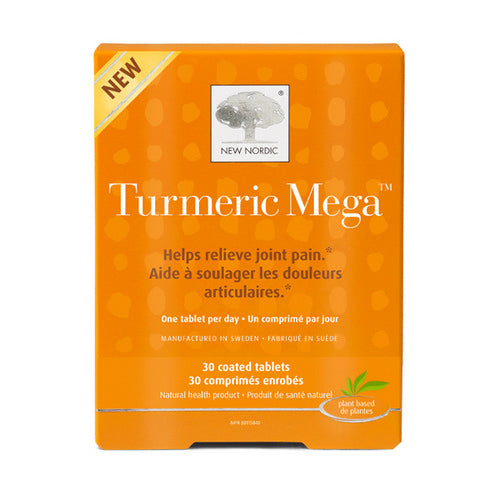 Turmeric Mega 30 Tabs by New Nordic