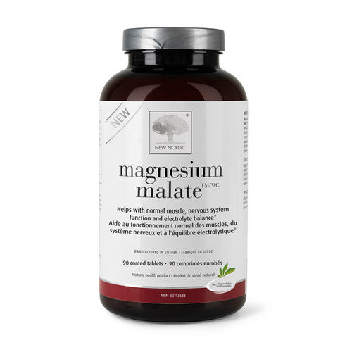 Magnesium Malate 90 Tabs by New Nordic