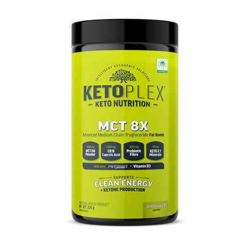 KetoPlex MCT 8X 285 Grams by Nuvocare Health Sciences