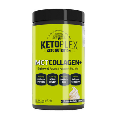 Ketoplex MCT Collagen Vanilla Cream 305 Grams by Nuvocare Health Sciences