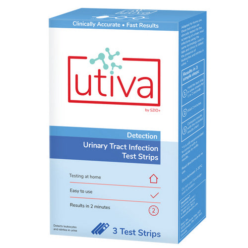 Urinary Tract Infection Test Strip 3 Count by Utiva