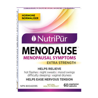 Menodause Extra Strength 60 VegCaps by Nutripur Inc