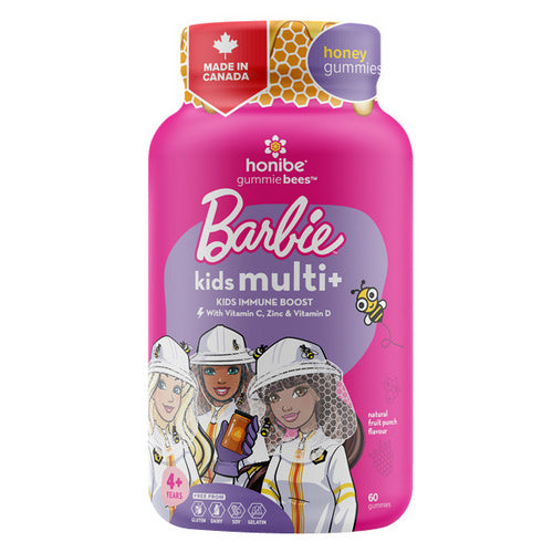Barbie Kids Complete + Immune Multi 60 Gummies by Honibe