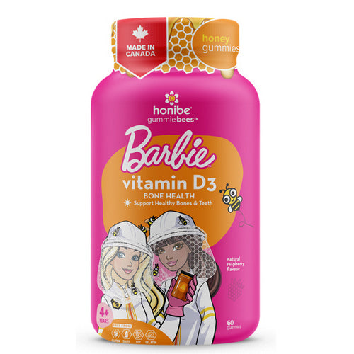 Barbie Vitamin D3 60 Gummies by Honibe