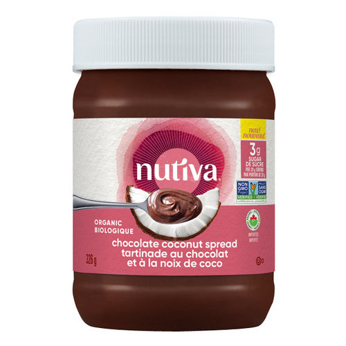 Organic Chocolate Coconut Spread 326 Grams by Nutiva