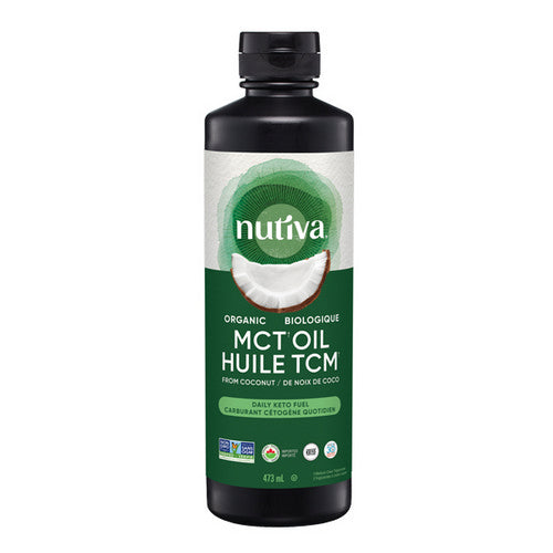 Organic Liquid MCT Coconut Oil 473 Ml by Nutiva
