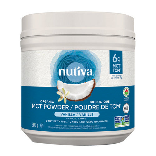 Organic MCT Powder Vanilla 300 Grams