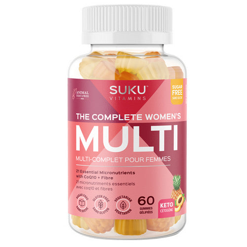 The Complete Women's Multi 60 Gummies by SUKU Vitamins