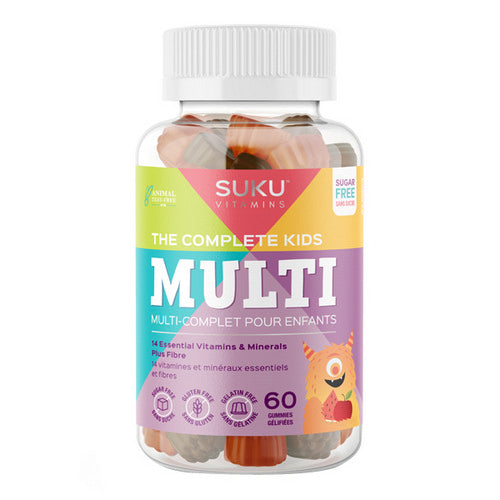 The Complete Kid's Multi 60 Gummies by SUKU Vitamins