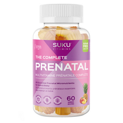 The Complete Prenatal 60 Gummies by SUKU Vitamins