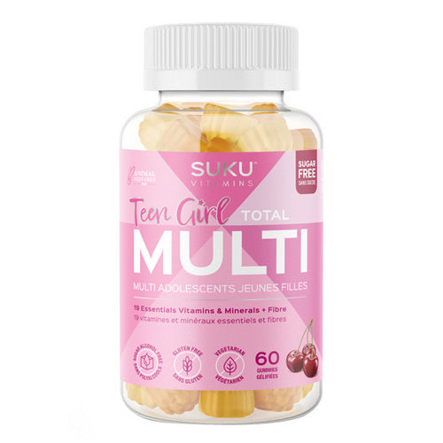 Teen Girl Total Multi 60 Gummies by SUKU Vitamins