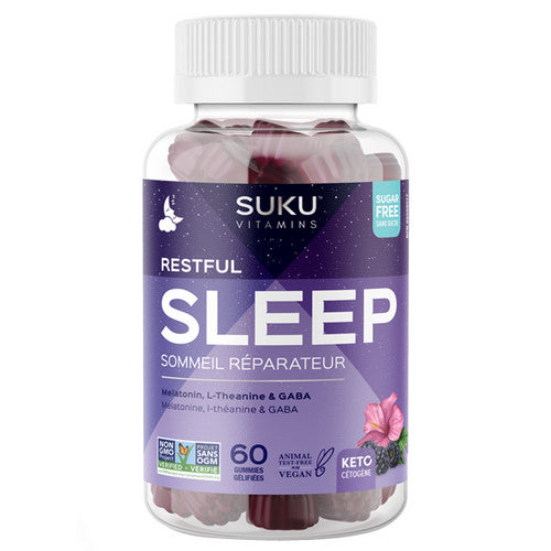 Restful Sleep 60 Gummies by SUKU Vitamins