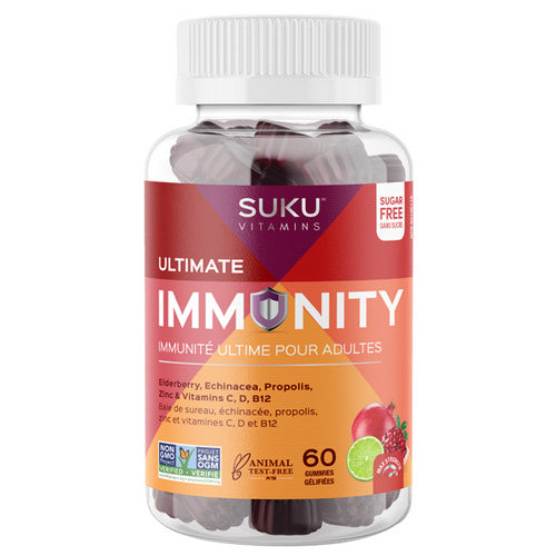 Ultimate Immunity 60 Gummies by SUKU Vitamins