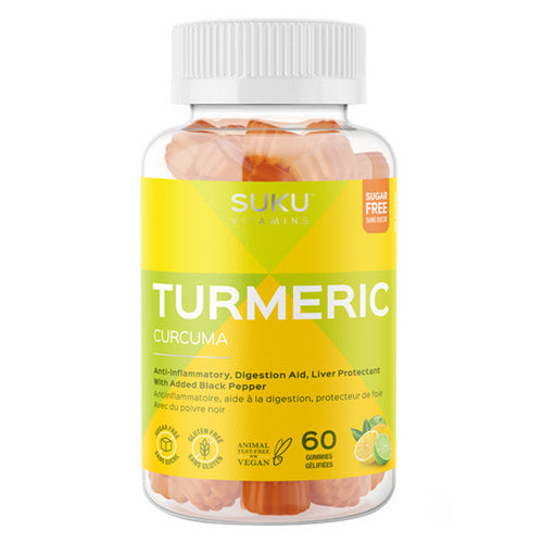 Turmeric 60 Gummies by SUKU Vitamins