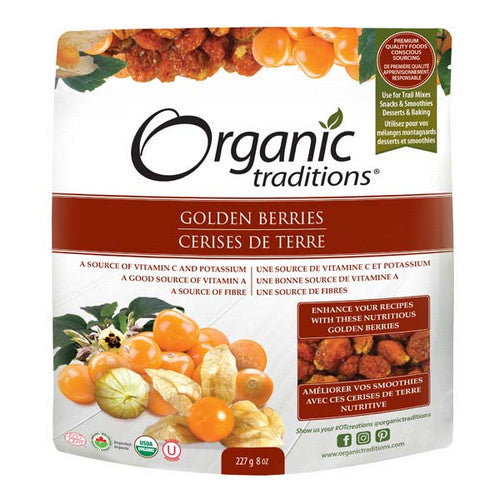 Organic Golden Berries 454 Grams by Organic Traditions