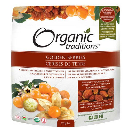 Organic Golden Berries 227 Grams by Organic Traditions