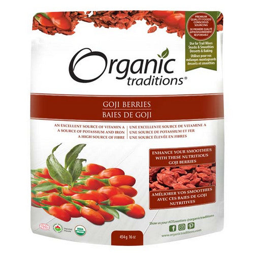 Goji Berries 454 Grams by Organic Traditions