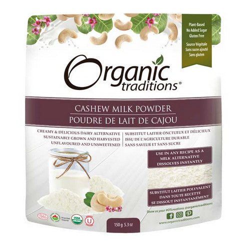 Cashew Milk Powder 150 Grams by Organic Traditions