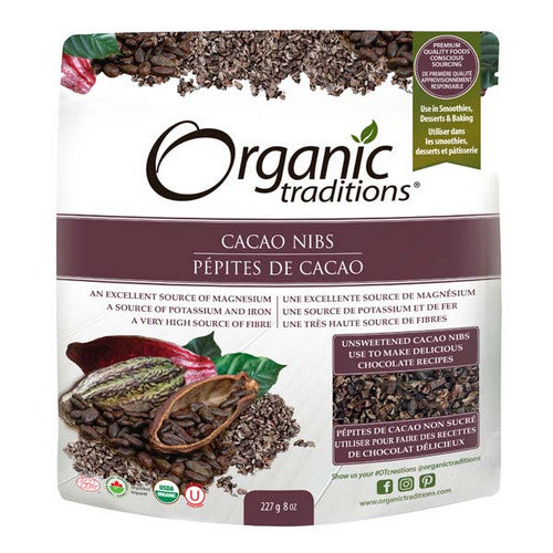 Cacao Nibs 227 Grams by Organic Traditions