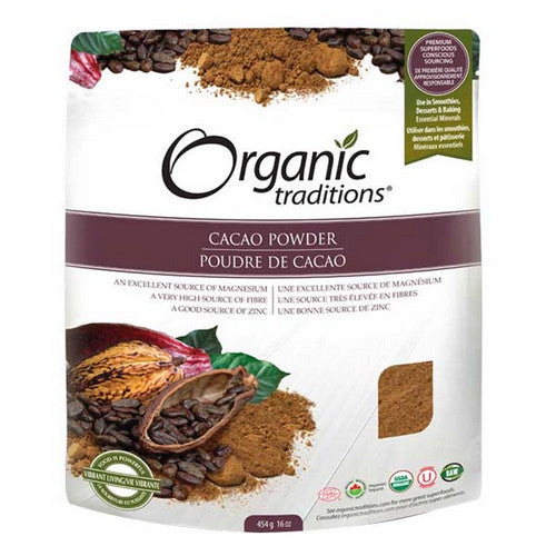 Cacao Powder 454 Grams by Organic Traditions