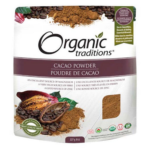 Cacao Powder 227 Grams by Organic Traditions