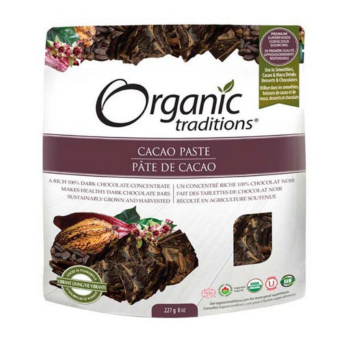 Cacao Paste 227 Grams by Organic Traditions
