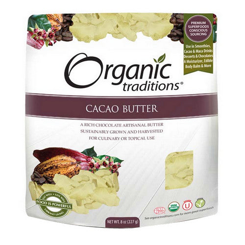 Cacao Butter 227 Grams by Organic Traditions