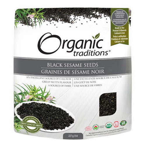 Black Sesame Seeds 227 Grams by Organic Traditions