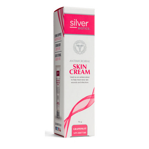 Antimicrobial Skin Cream Grapefruit 96 Grams by Silver Biotics