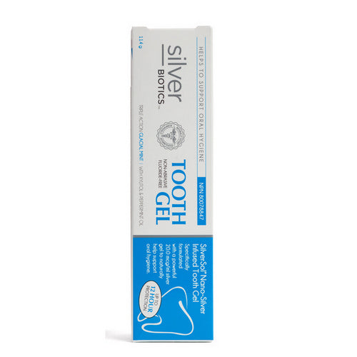 Tooth Gel Glacial Mint 114 Grams by Silver Biotics