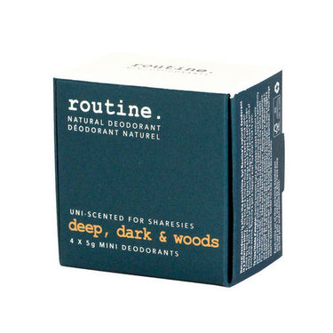 Routine, Deep Dark & Woods Minis Kit, 4 Count