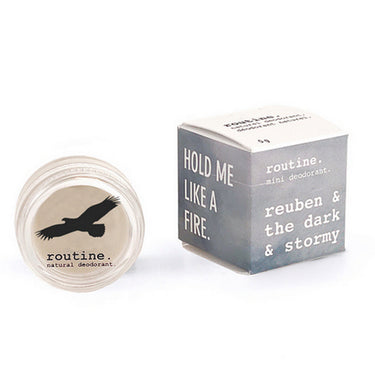 Routine, Reuben & The Dark & Stormy Deodorant Mini, 5 Grams