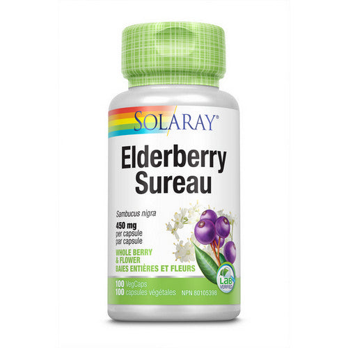 Elderberry 100 Caps by Solaray
