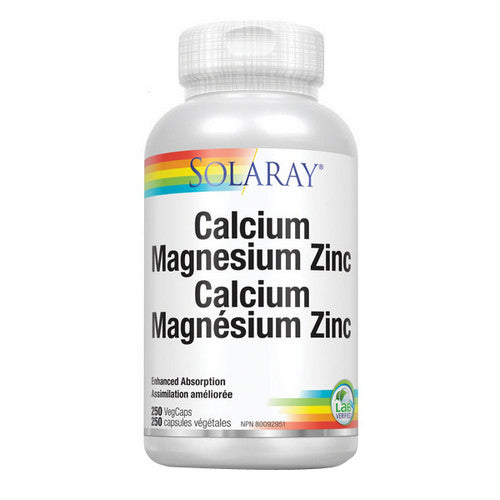 Calcium Magnesium Zinc 250 Caps by Solaray