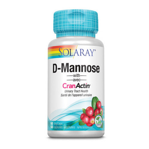 D-Mannose with CranActin 60 Caps by Solaray