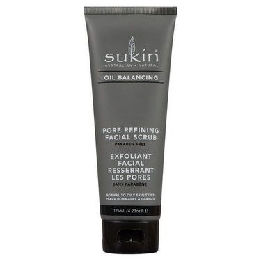 Sukin, Oil Balance Refining Facial Scrub, 125 Ml