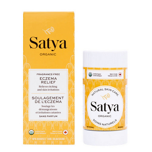 Satya Eczema Relief Stick 30 Ml by Satya Organics Inc