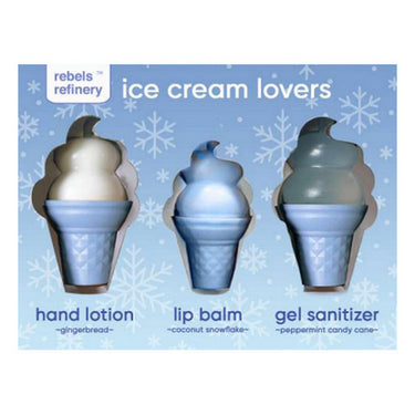 Rebels Refinery, Ice Cream Lover Gift Set, 3 Count